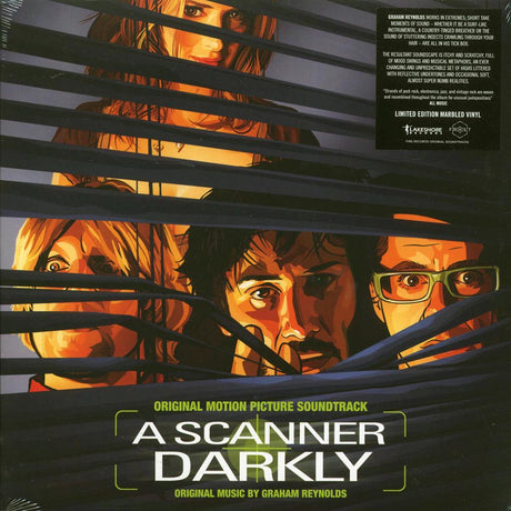 Graham Reynolds - A Scanner Darkly: Original Motion Picture Soundtrack (ltd. ed.) (marbled colored vinyl) - Vinyl LP, LP