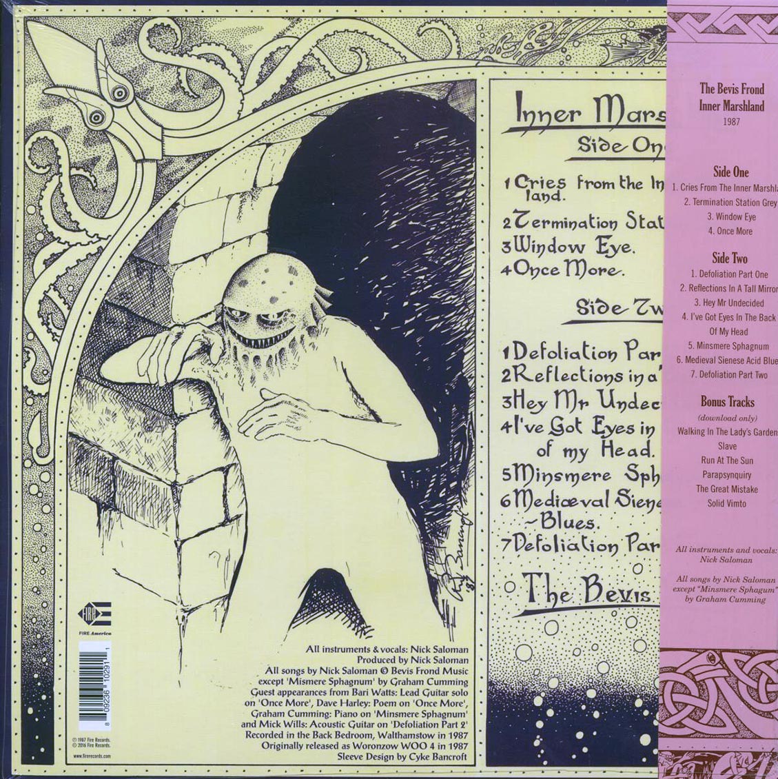 The Bevis Frond - Inner Marshland (RSD 2016) (deep purple vinyl) - Vinyl LP, LP