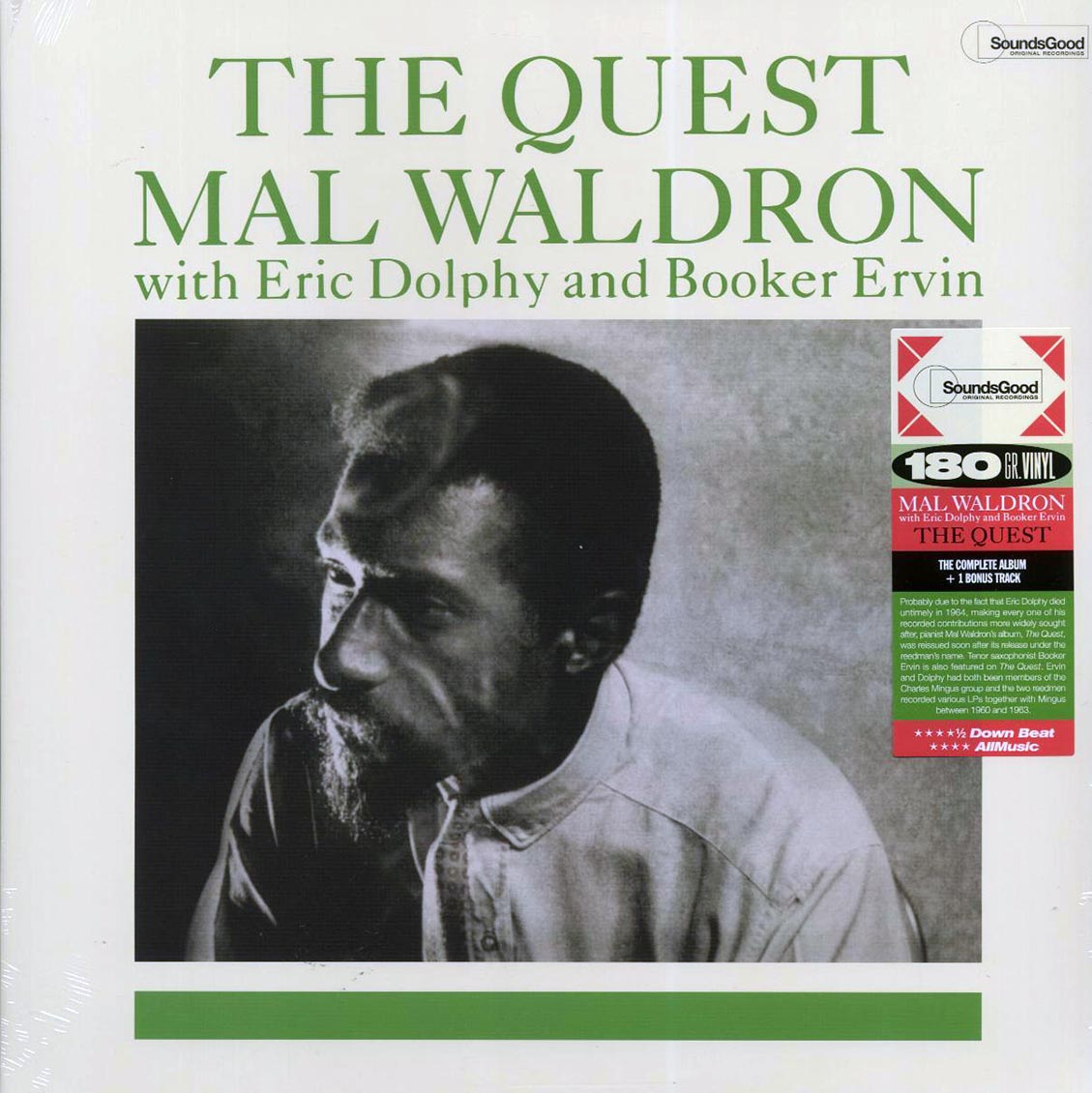 Mal Waldron, Eric Dolphy, Booker Ervin - The Quest (+bonus track) (180g) - Vinyl LP