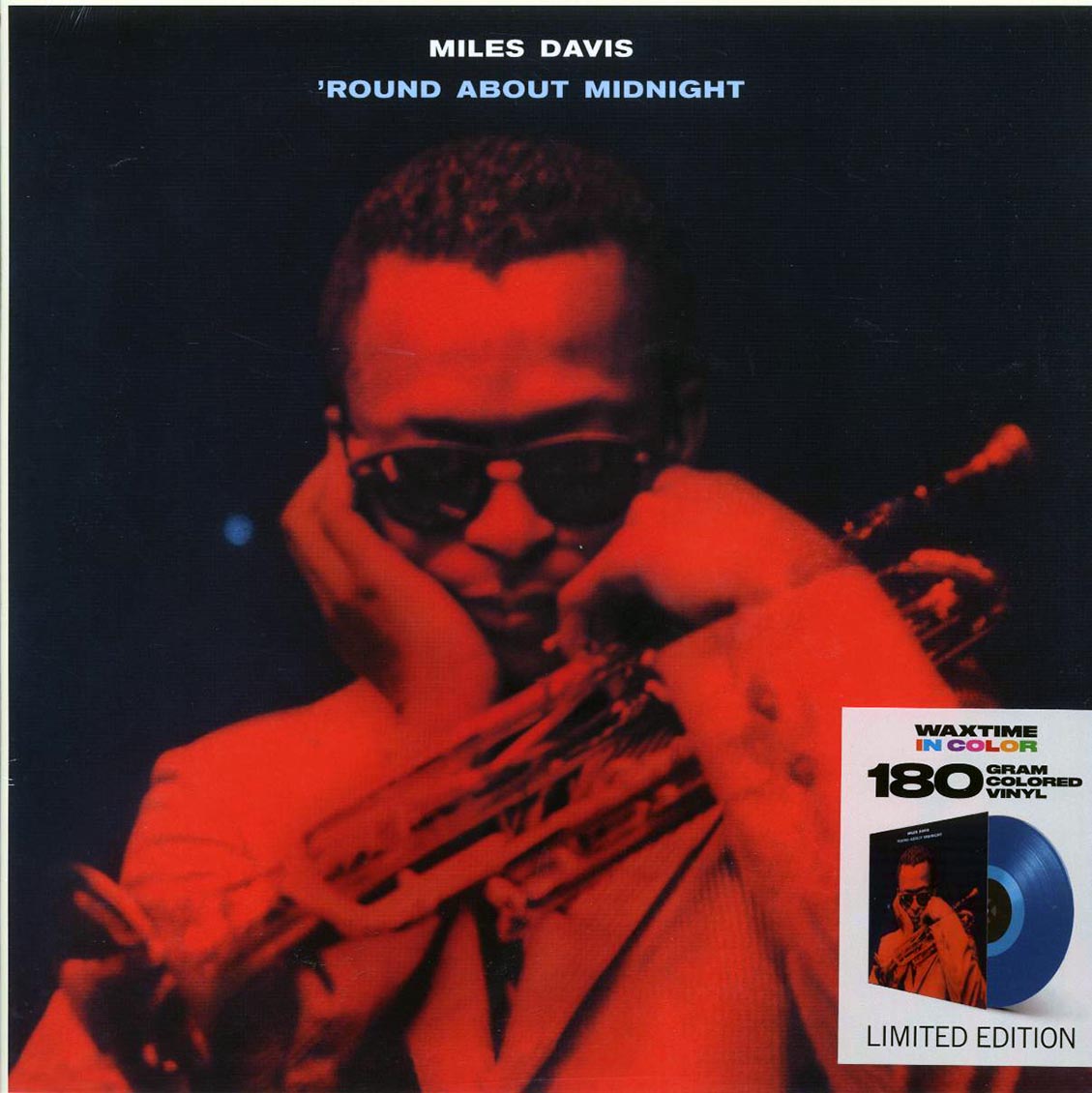 Miles Davis - Round About Midnight (+bonus track) (ltd. ed.) (180g) (blue vinyl) - Vinyl LP