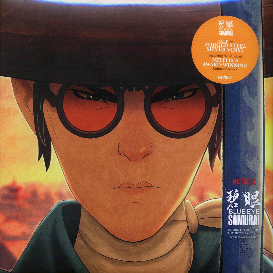 Amie Doherty - Blue Eye Samurai: Soundtrack From The Netflix Series (2xLP) (forged steel silver vinyl) - Vinyl LP