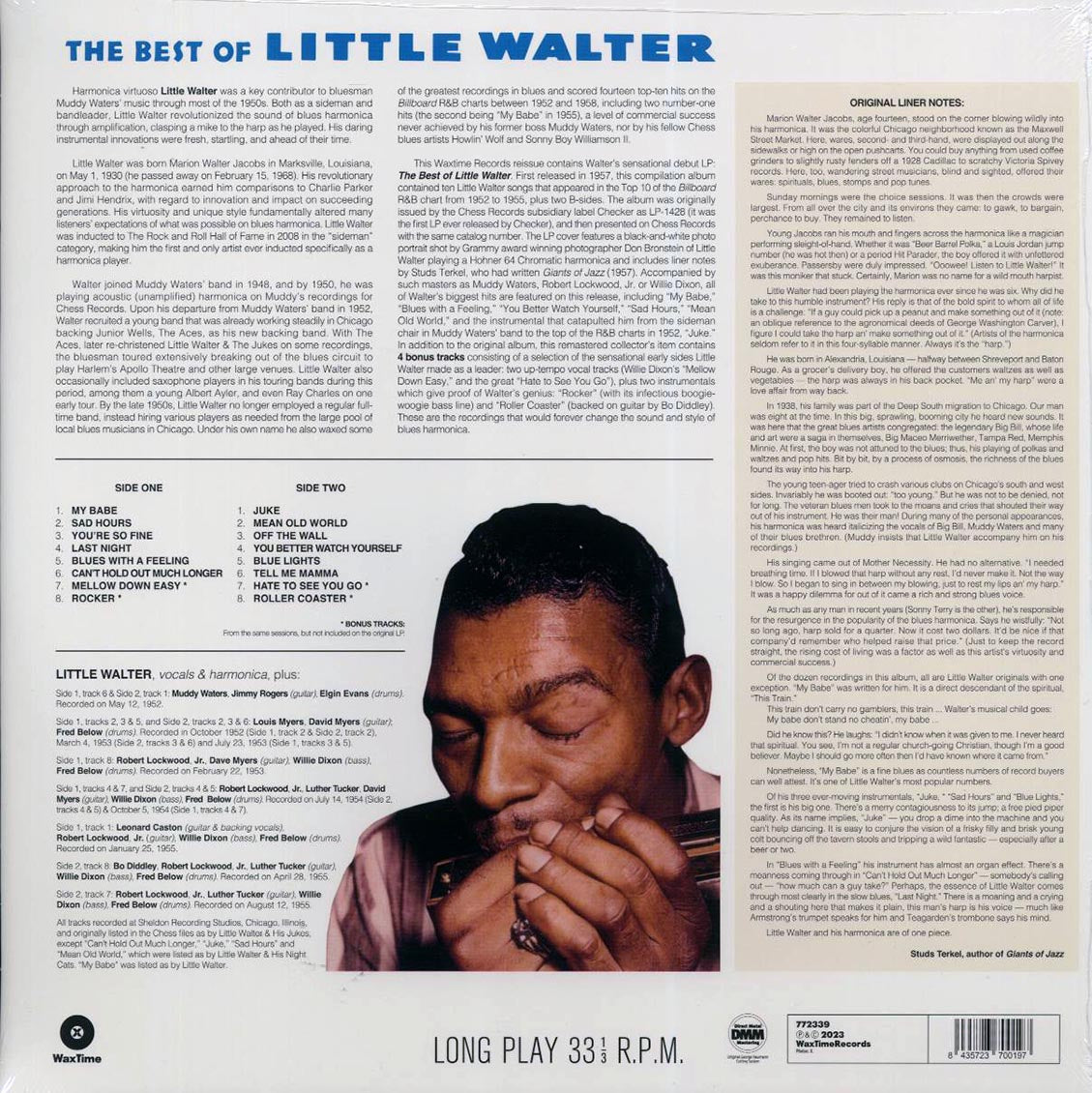 Little Walter - The Best Of Little Walter (+4 bonus tracks) (180g) - Vinyl LP, LP