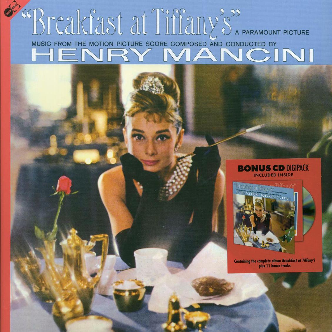 Henry Mancini - Breakfast At Tiffany's: Music From The Motion Picture Score (180g) (blue vinyl) - Vinyl LP