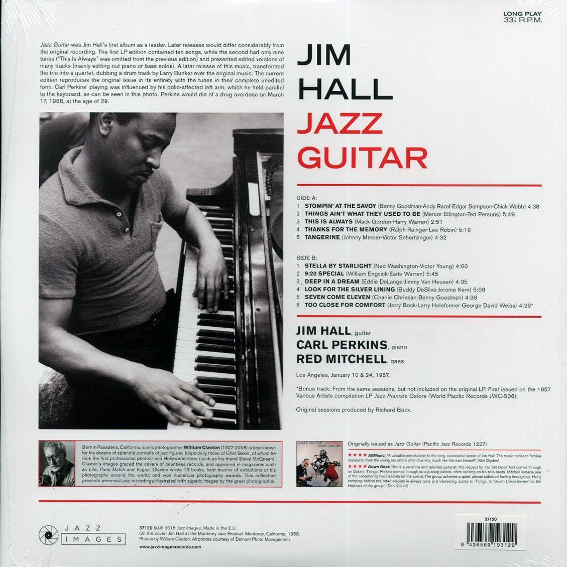 Jim Hall - Jazz Guitar (+bonus track) (ltd. ed.) (180g) - Vinyl LP, LP