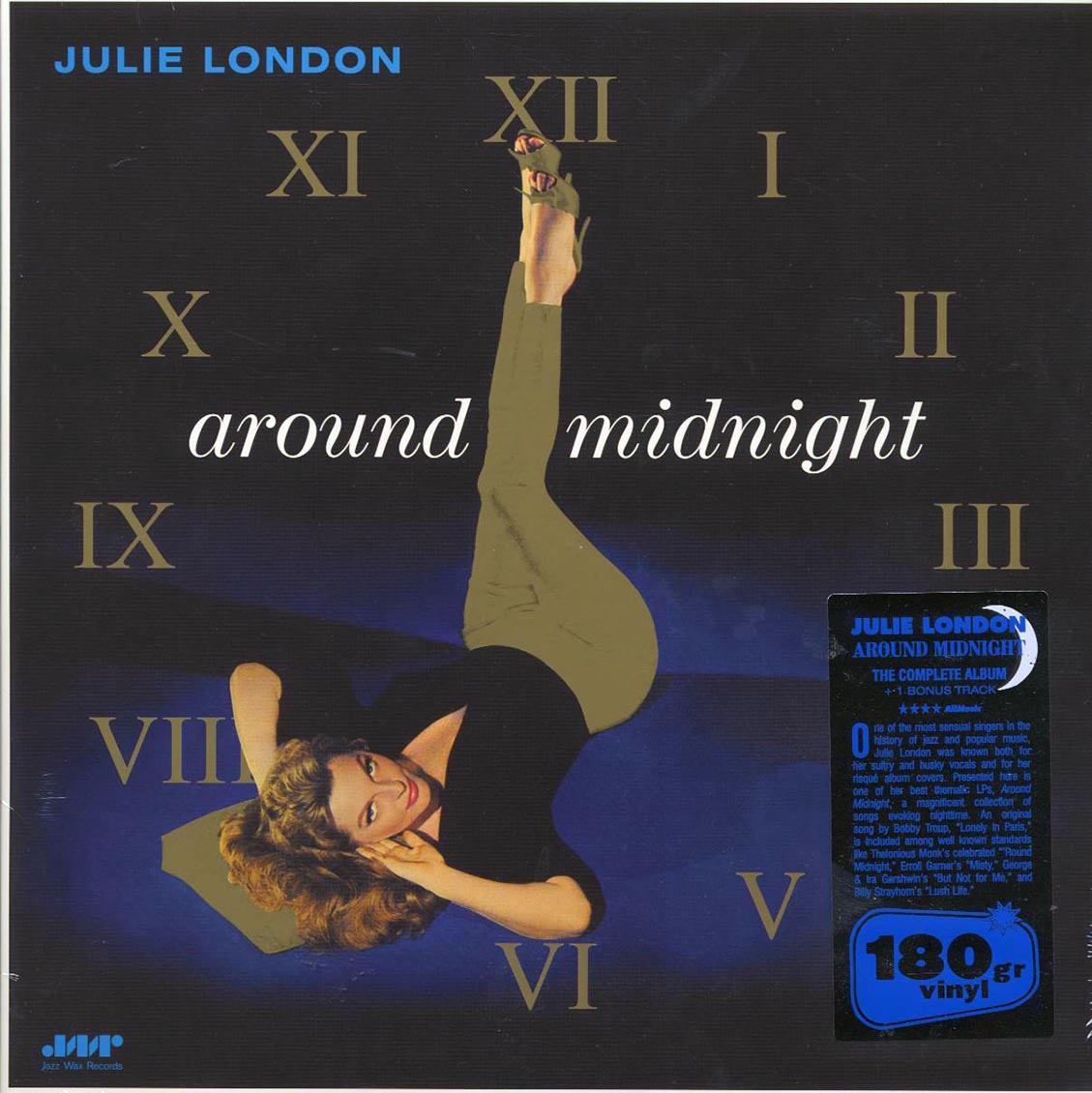 Julie London - Around Midnight (+bonus track) (ltd. ed.) (180g) - Vinyl LP