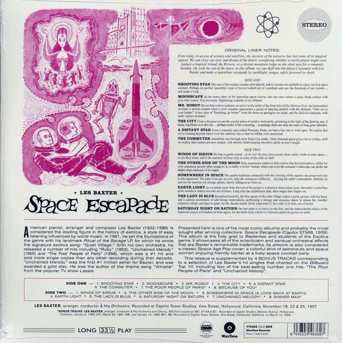 Les Baxter - Space Escapade (ltd. ed.) (180g) - Vinyl LP, LP