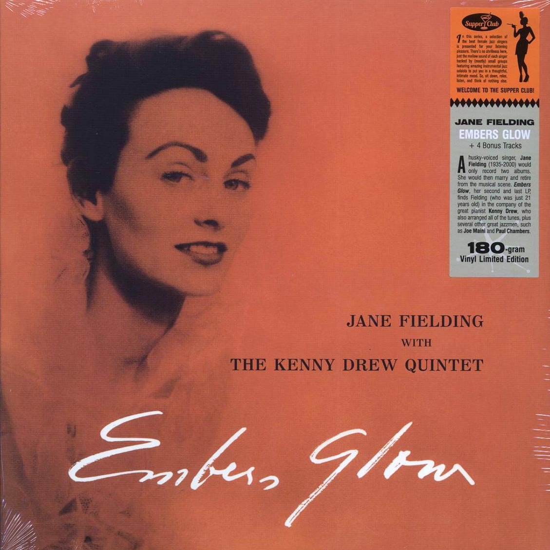Jane Fielding, The Kenny Drew Quintet - Embers Glow (+4 bonus tracks) (ltd. ed.) (180g) - Vinyl LP