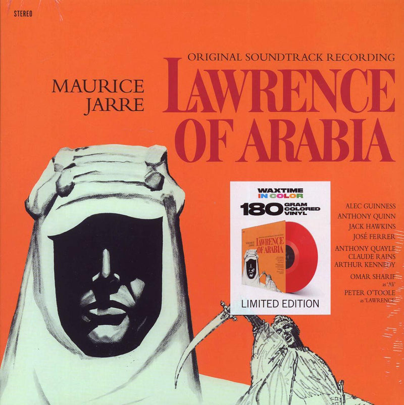Maurice Jarre - Lawrence Of Arabia: Original Soundtrack Recording (ltd. ed.) (180g) (red vinyl) - Vinyl LP