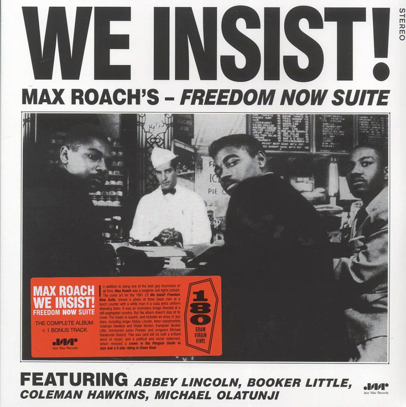 Max Roach - We Insist! Max Roach's Freedom Now Suite (+bonus track) (ltd. ed.) (180g) - Vinyl LP