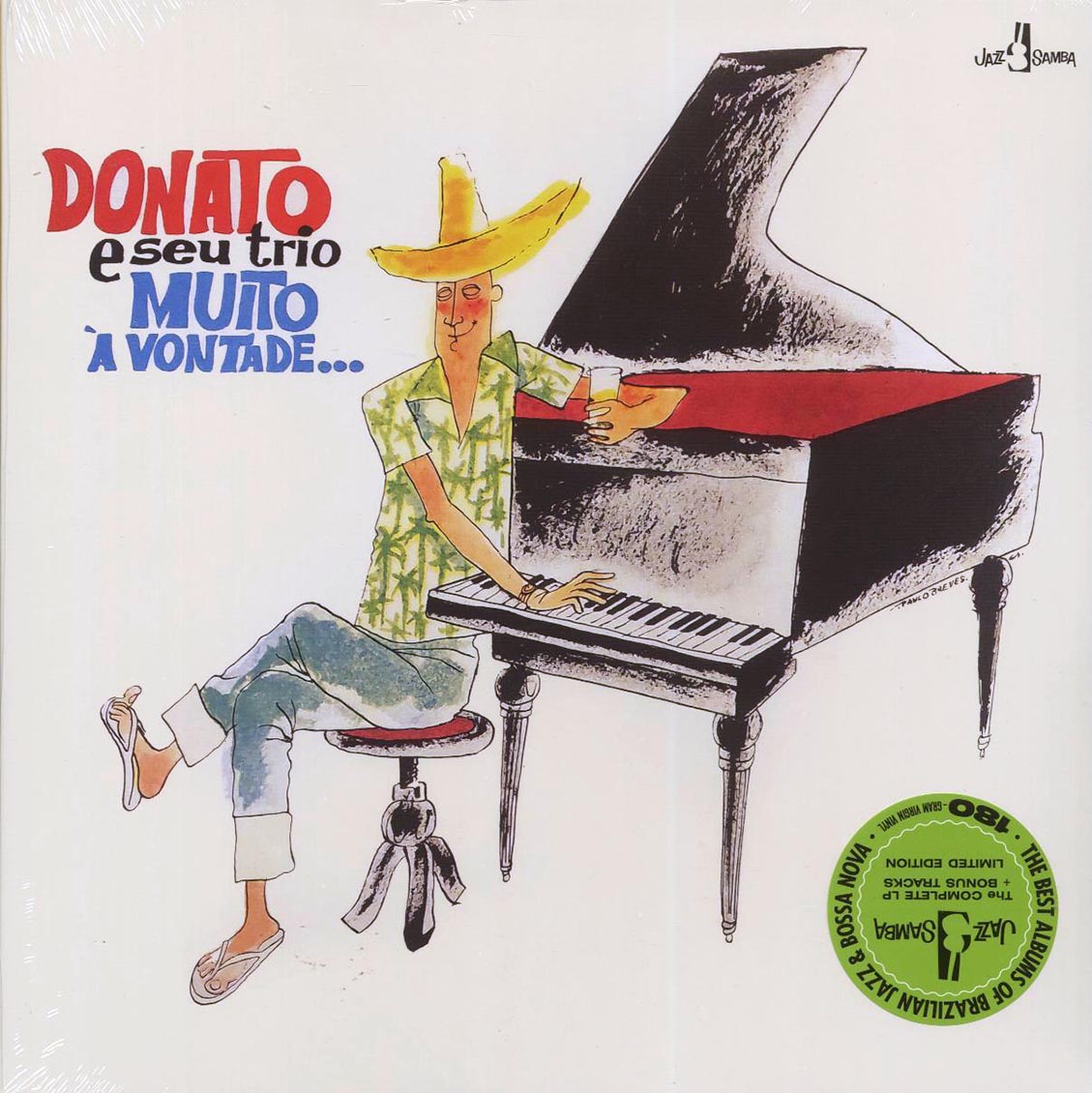 Joao Donato, Seu Trio - Muito a Vontade  (+4 bonus tracks) (ltd. ed.) (180g) - Vinyl LP