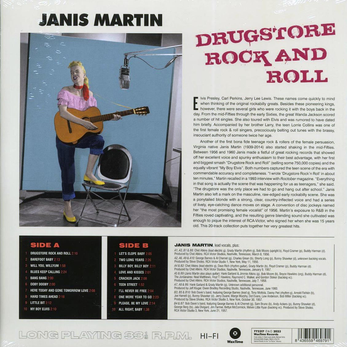 Janis Martin - Drugstore Rock And Roll (ltd. ed.) (180g) - Vinyl LP, LP