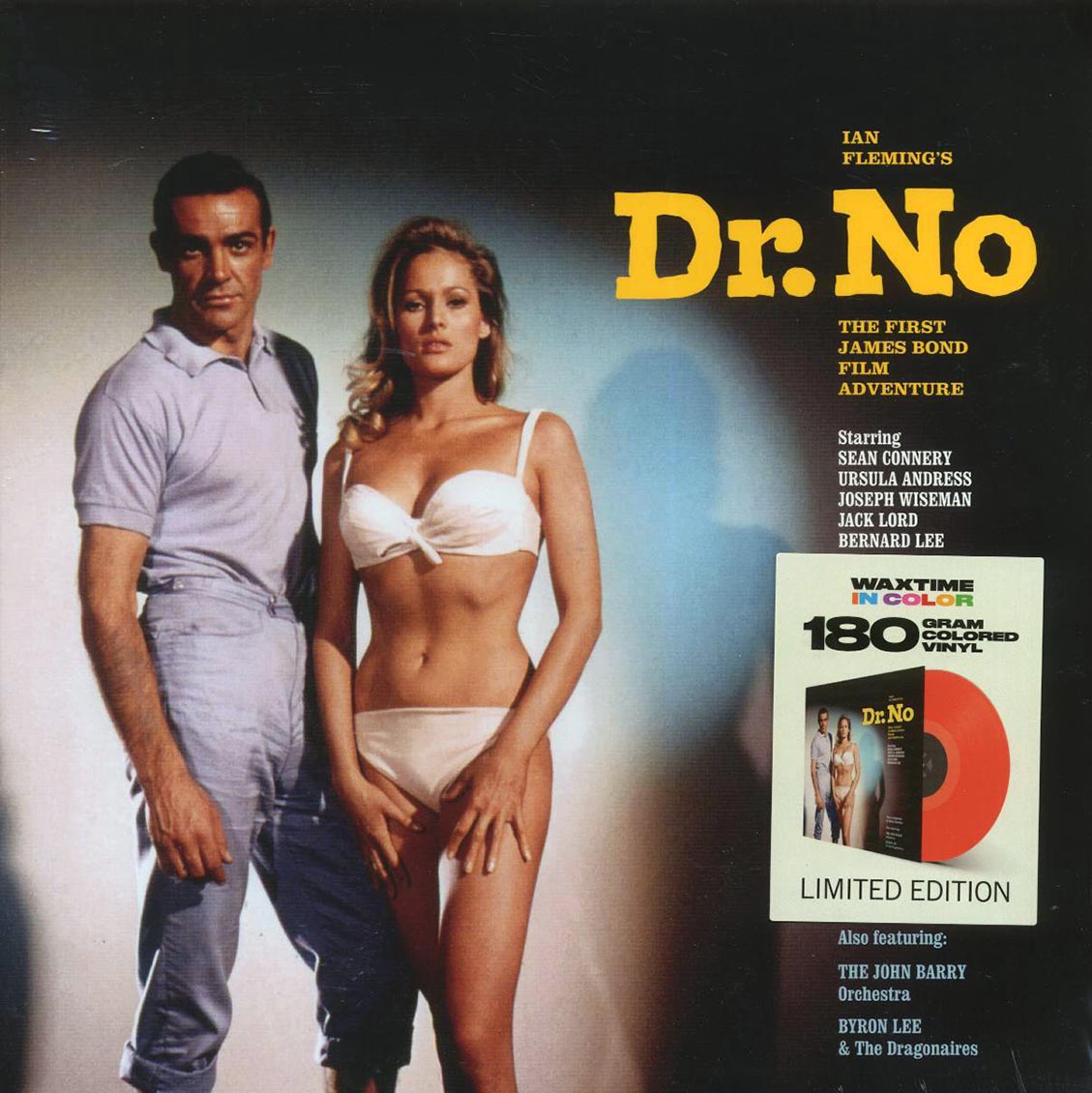 Monty Norman, John Barry, Byron Lee & The Dragonaires - Dr. No: Original Motion Picture Sound Track Album (ltd. ed.) (180g) (orange vinyl) - Vinyl LP
