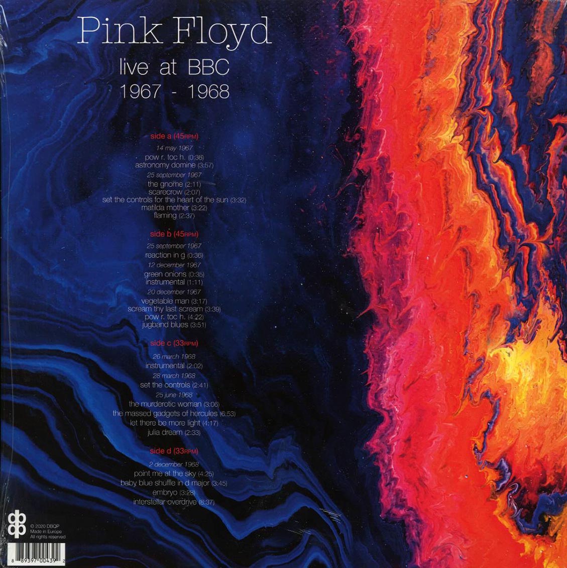 Pink Floyd - BBC 1967-1968 (2xLP) - Vinyl LP, LP