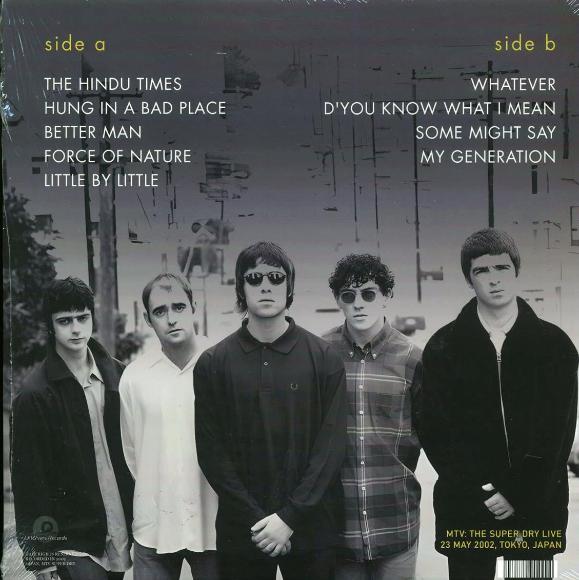 Oasis - The Super Dry: Japan 2002 MTV - Vinyl LP, LP
