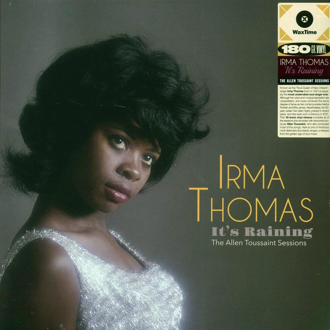 Irma Thomas - It's Raining: The Allen Toussaint Sessions (ltd. ed.) (180g) - Vinyl LP