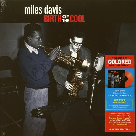 Miles Davis - Birth Of The Cool (+2 bonus tracks) (ltd. ed.) (180g) (red vinyl) - Vinyl LP, LP