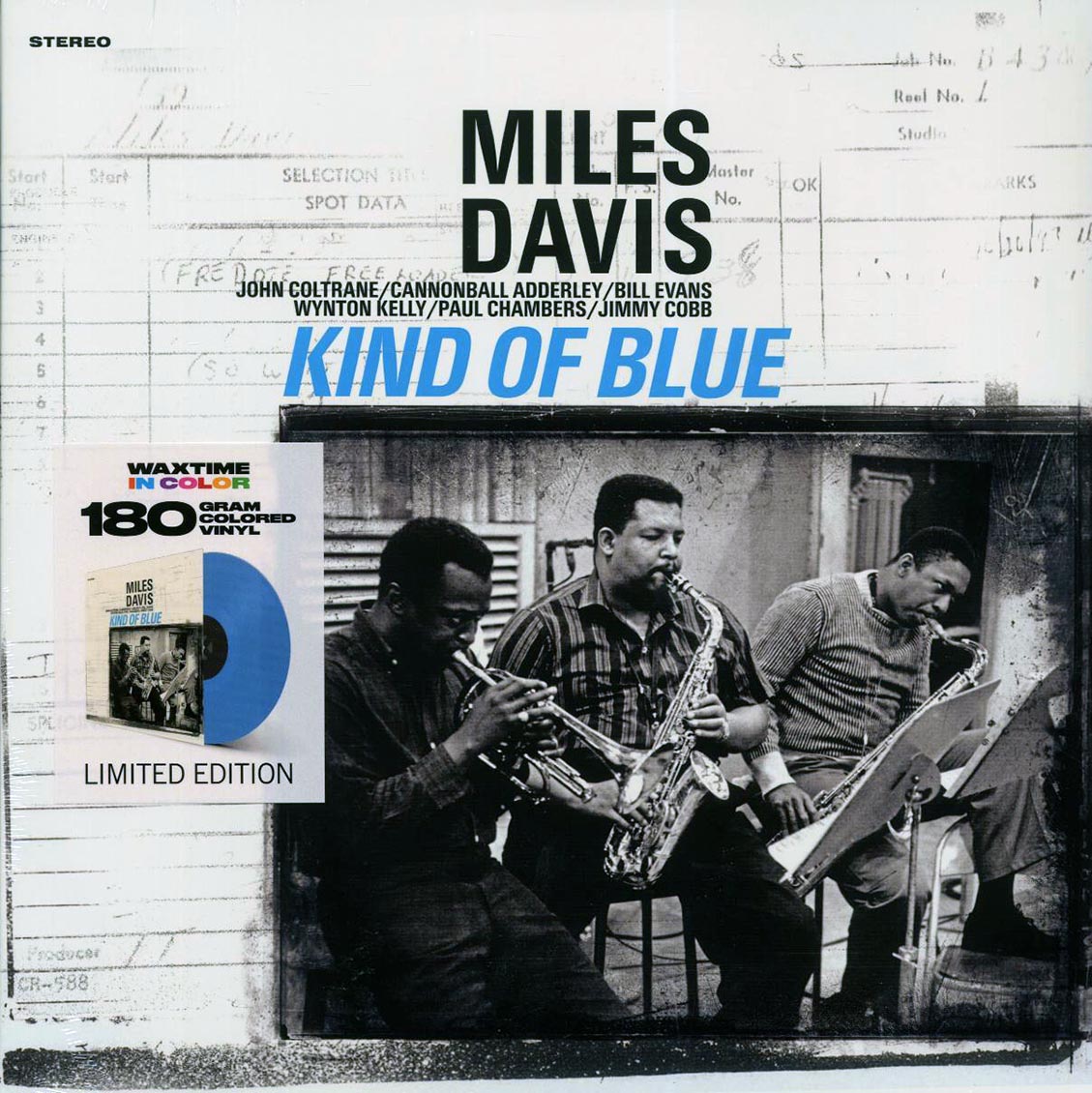 Miles Davis - Kind Of Blue (ltd. ed.) (180g) (blue vinyl) - Vinyl LP