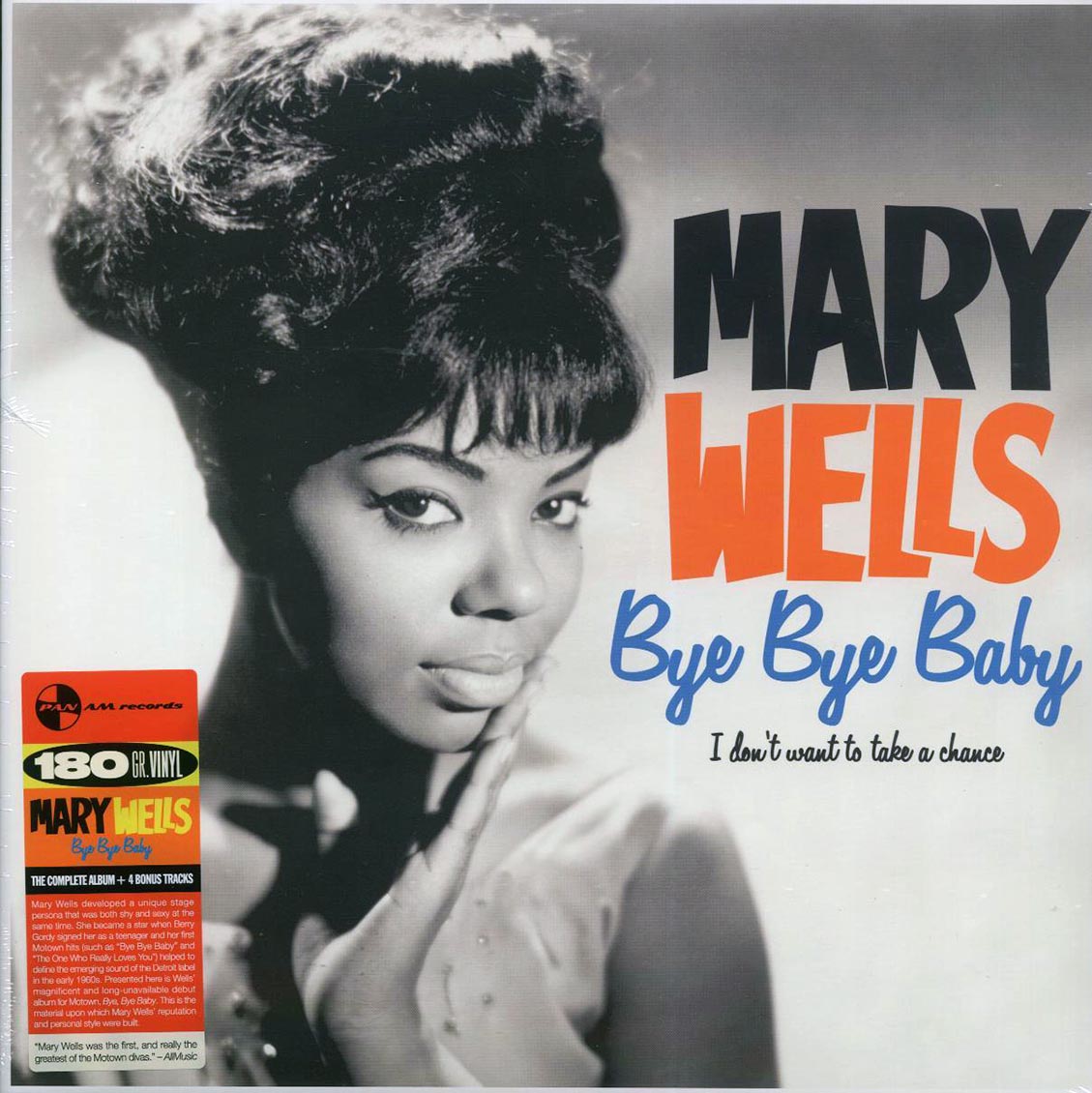 Mary Wells - Bye Bye Baby, I Don't Want To Take A Chance (+4 bonus tracks) (ltd. ed.) (180g) - Vinyl LP