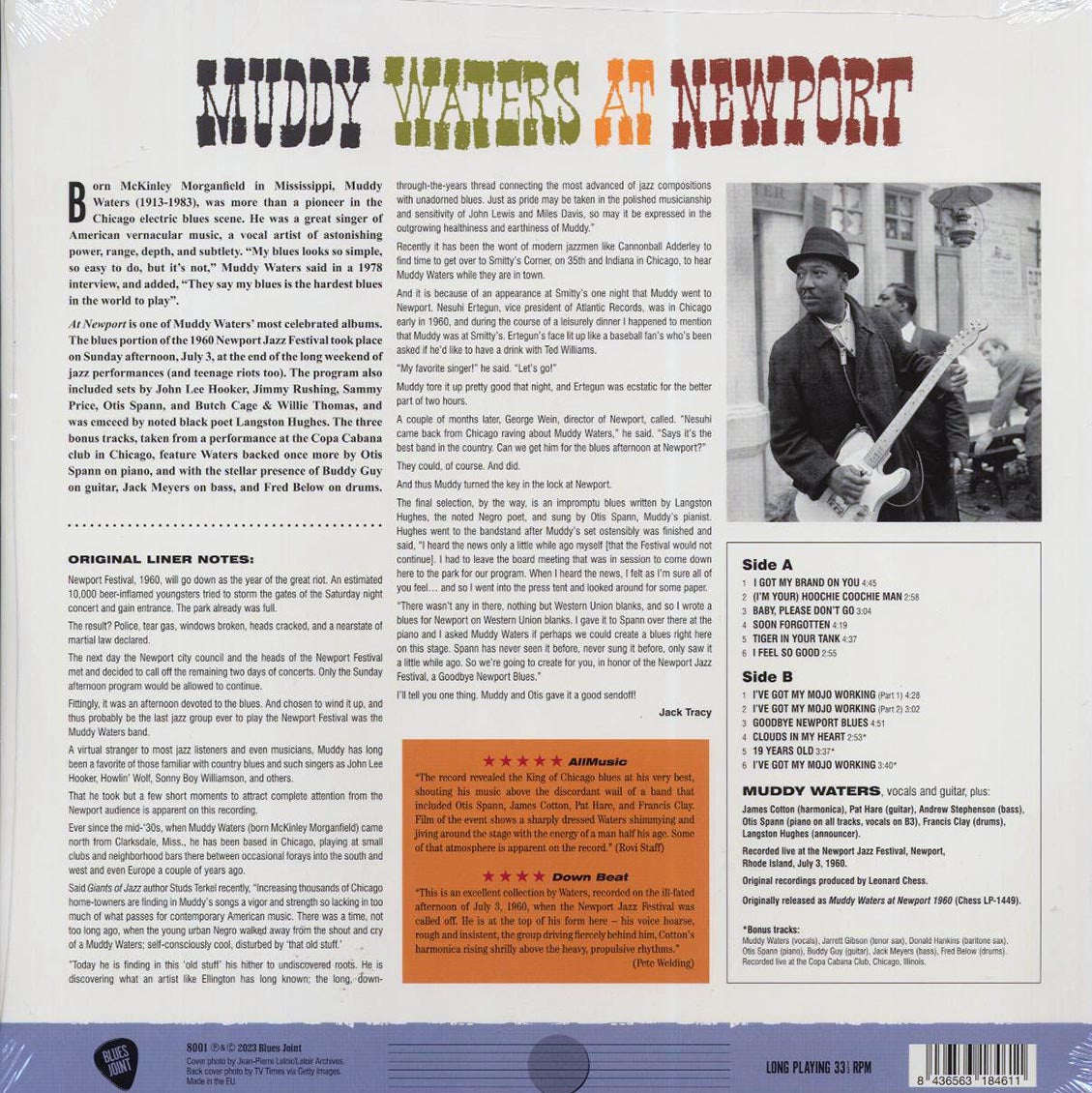 Muddy Waters - At Newport (+3 bonus tracks) (ltd. ed.) (180g) - Vinyl LP, LP