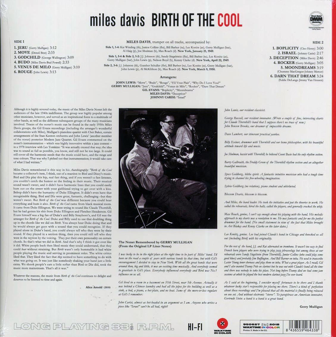 Miles Davis - Birth Of The Cool (ltd. ed.) (180g) (red vinyl) - Vinyl LP, LP