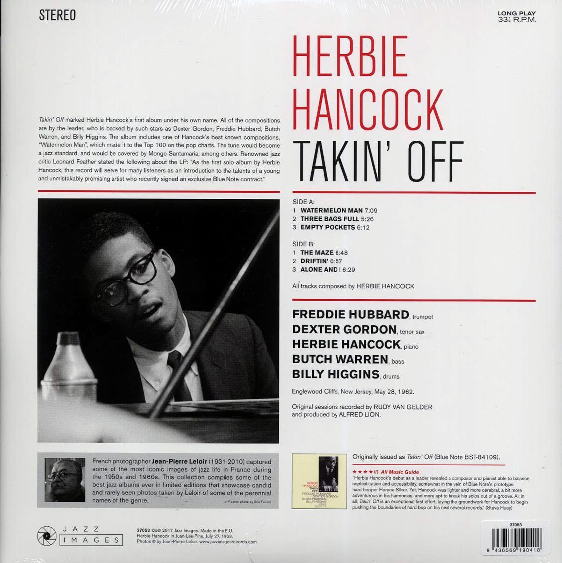 Herbie Hancock - Takin' Off (ltd. ed.) (180g) - Vinyl LP, LP