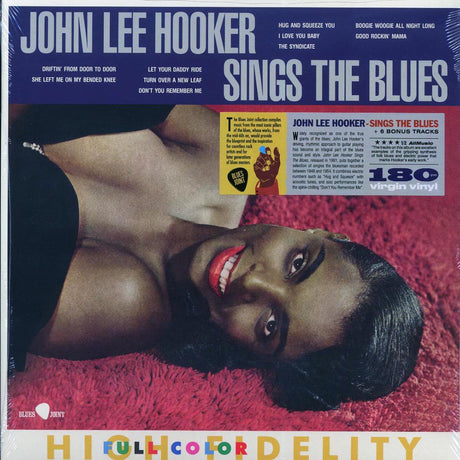 John Lee Hooker - John Lee Hooker Sings The Blues (+6 bonus tracks) (ltd. ed.) (180g) - Vinyl LP, LP