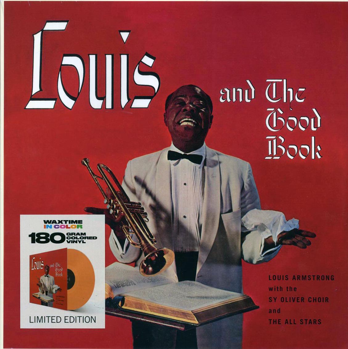 Louis Armstrong & His All-Stars, The Sy Oliver Choir - Louis And The Good Book (+bonus track) (ltd. ed.) (180g) (orange vinyl) - Vinyl LP