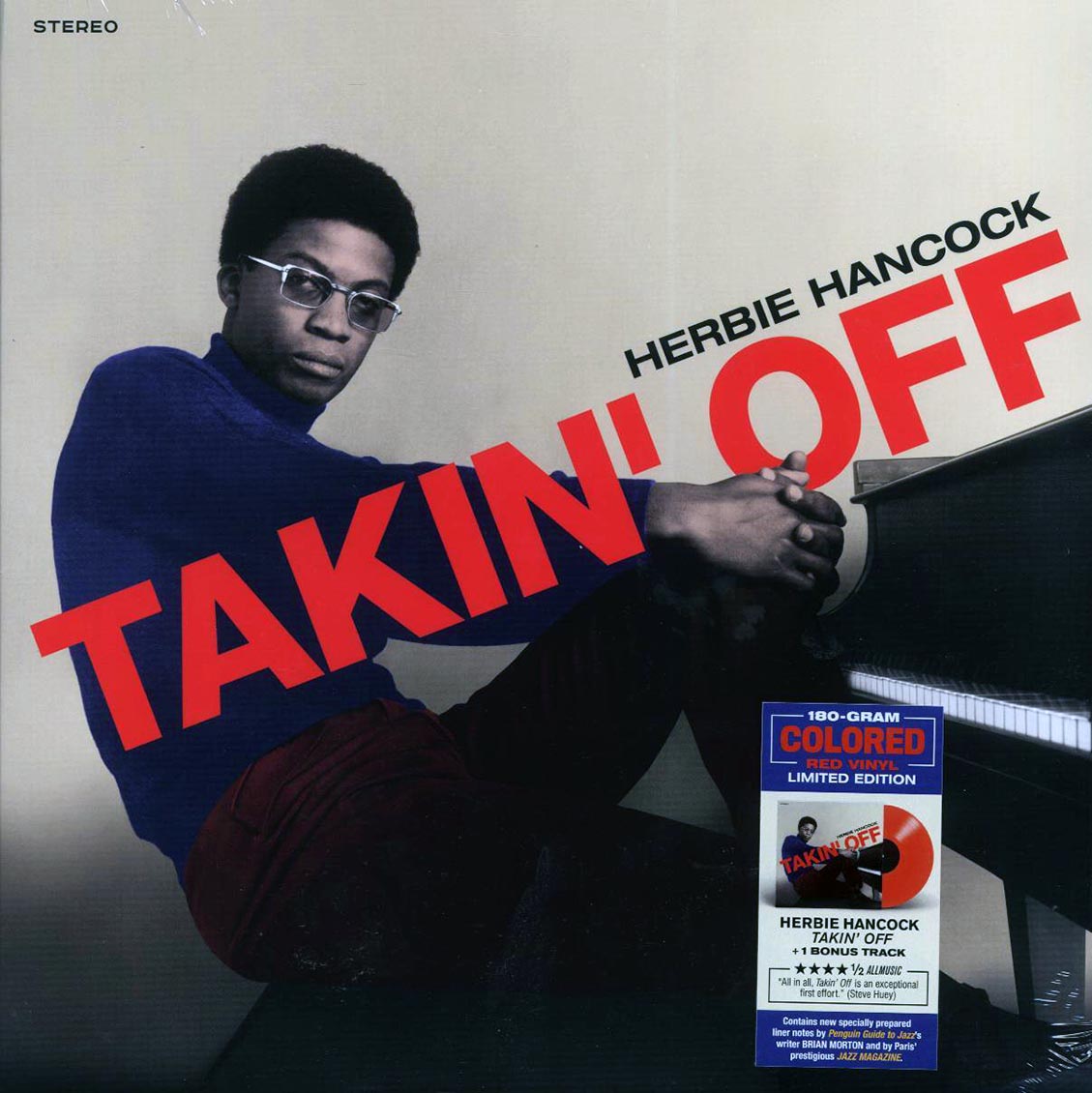 Herbie Hancock - Takin' Off (+bonus track) (ltd. ed.) (180g) (red vinyl) - Vinyl LP