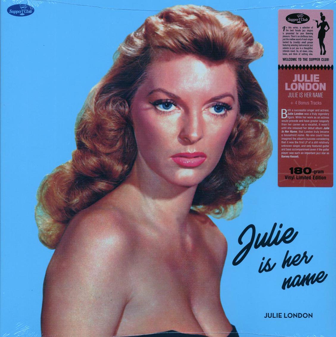Julie London - Julie Is Her Name (+4 bonus tracks) (ltd. ed.) (180g) - Vinyl LP