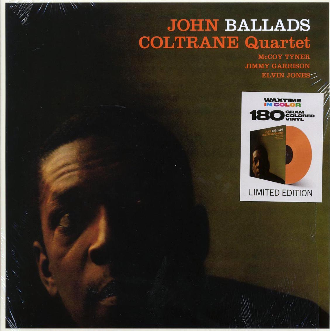 John Coltrane Quartet - Ballads (+bonus track) (ltd. ed.) (180g) (orange vinyl) - Vinyl LP