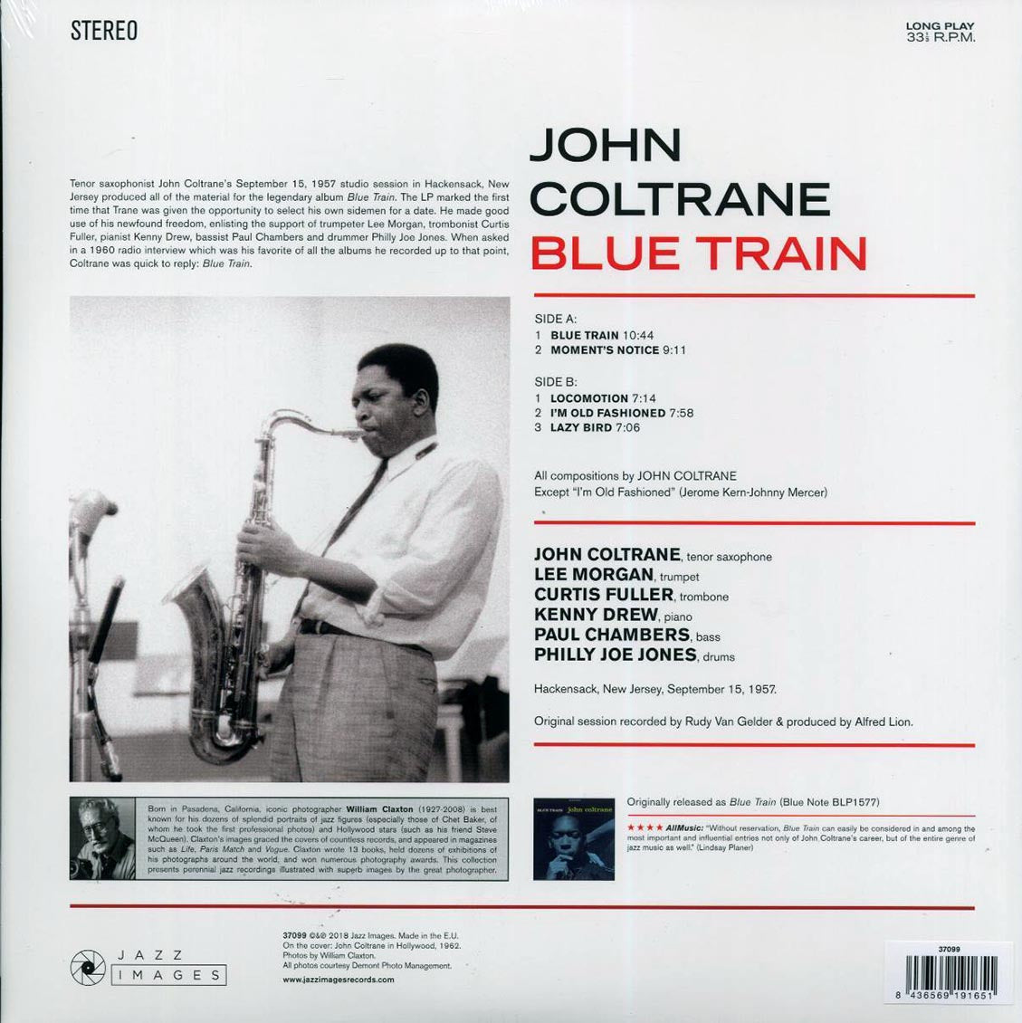 John Coltrane - Blue Train (ltd. ed.) (180g) - Vinyl LP, LP