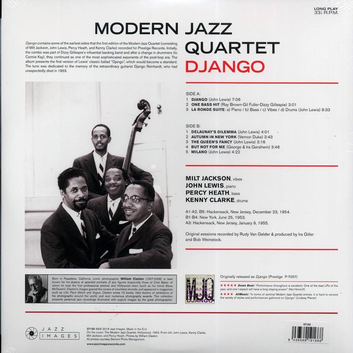 Modern Jazz Quartet - Django (ltd. ed.) (180g) - Vinyl LP, LP