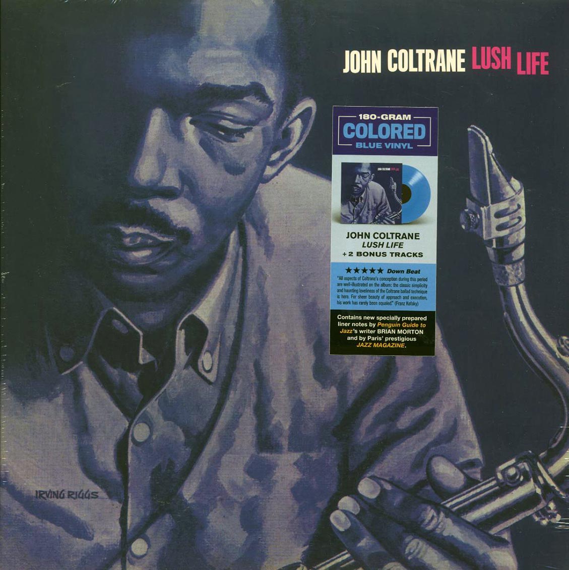 John Coltrane - Lush Life (+2 bonus tracks) (ltd. ed.) (180g) (blue vinyl) - Vinyl LP