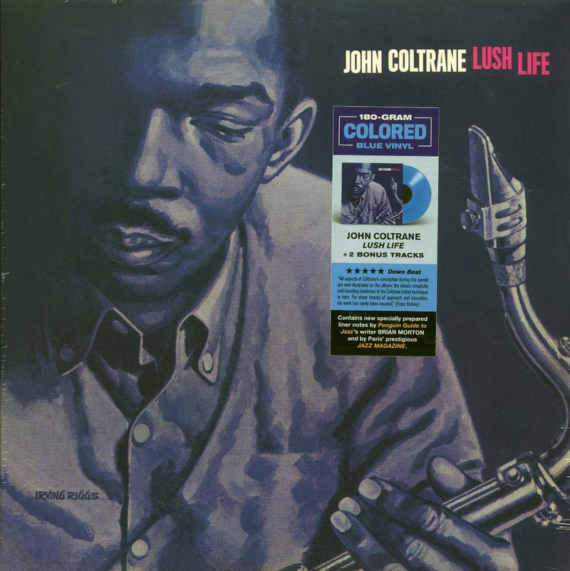 John Coltrane - Lush Life (+2 bonus tracks) (ltd. ed.) (180g) (blue vinyl) - Vinyl LP