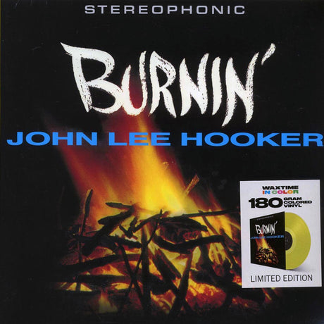 John Lee Hooker - Burnin' (+2 bonus tracks) (ltd. ed.) (180g) (yellow vinyl) - Vinyl LP, LP
