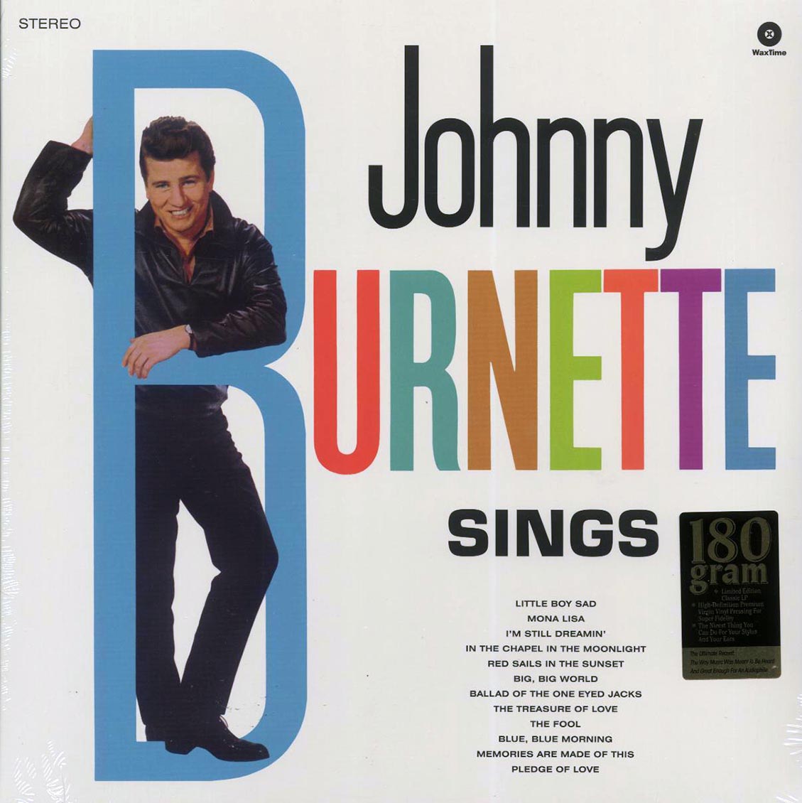 Johnny Burnette - Sings (+2 bonus tracks) (ltd. ed.) (180g) - Vinyl LP