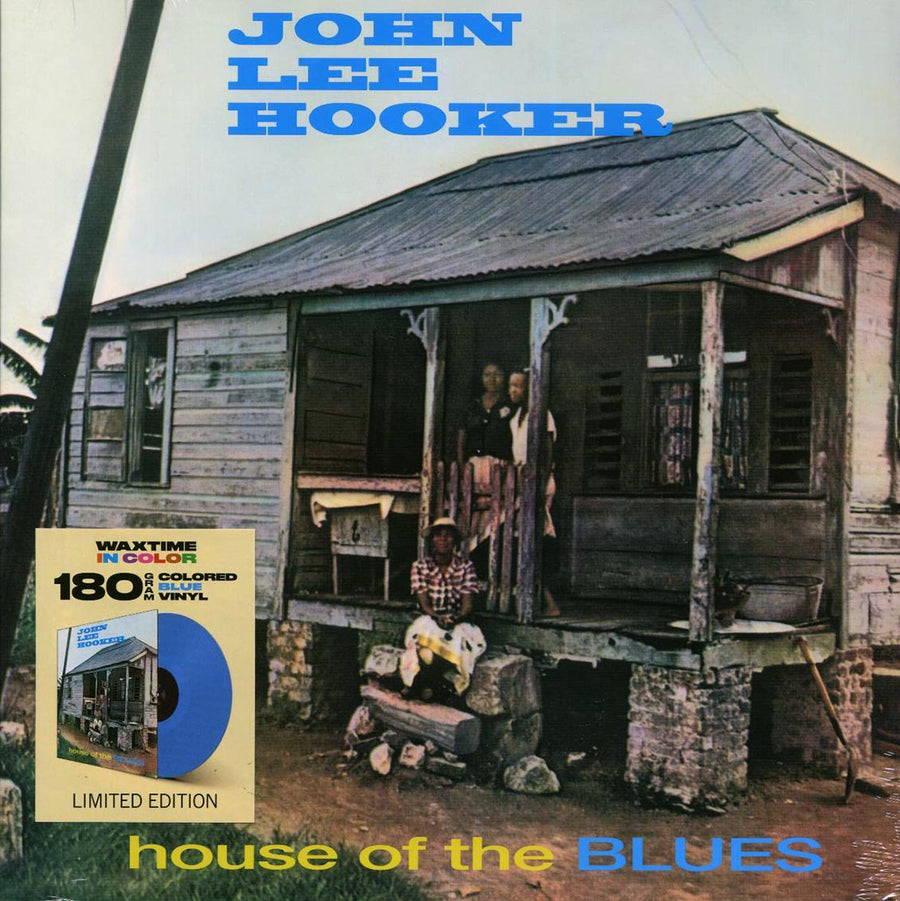 John Lee Hooker - House Of The Blues (+2 bonus tracks) (ltd. ed.) (180g) (blue vinyl) - Vinyl LP, LP
