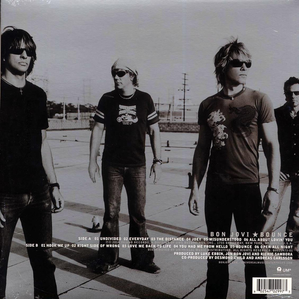 Bon Jovi - Bounce (180g) - Vinyl LP, LP