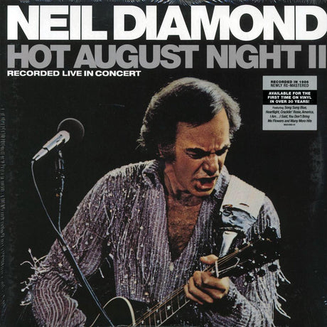 Neil Diamond - Hot August Night II: Recorded Live In Concert (2xLP) (remastered) - Vinyl LP, LP