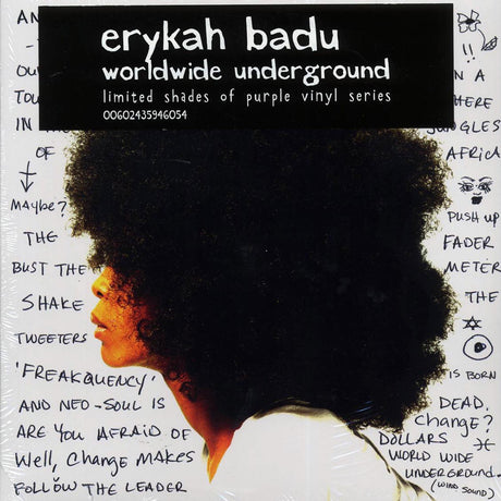 Erykah Badu - Worldwide Underground (ltd. ed.) (purple vinyl) - Vinyl LP, LP