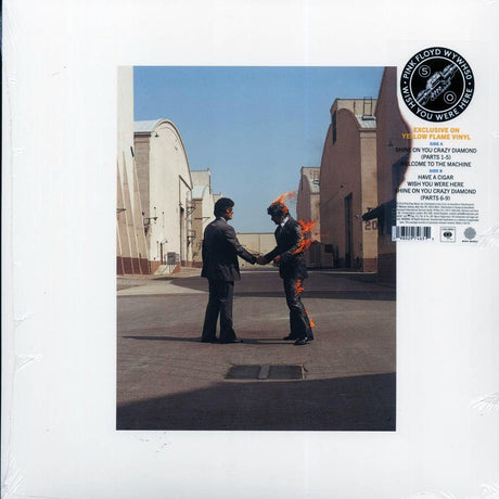 Pink Floyd - Wish You Were Here (50th Anniv. Ed.) (ltd. ed.) (yellow flame vinyl) - Vinyl LP, LP