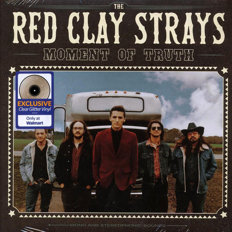 The Red Clay Strays - Moment Of Truth (clear glitter vinyl) - Vinyl LP