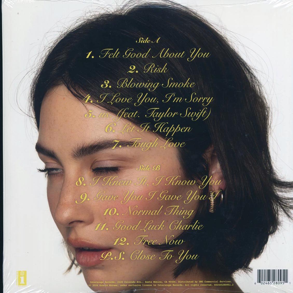 Gracie Abrams - The Secret Of Us (yellow vinyl) - Vinyl LP, LP