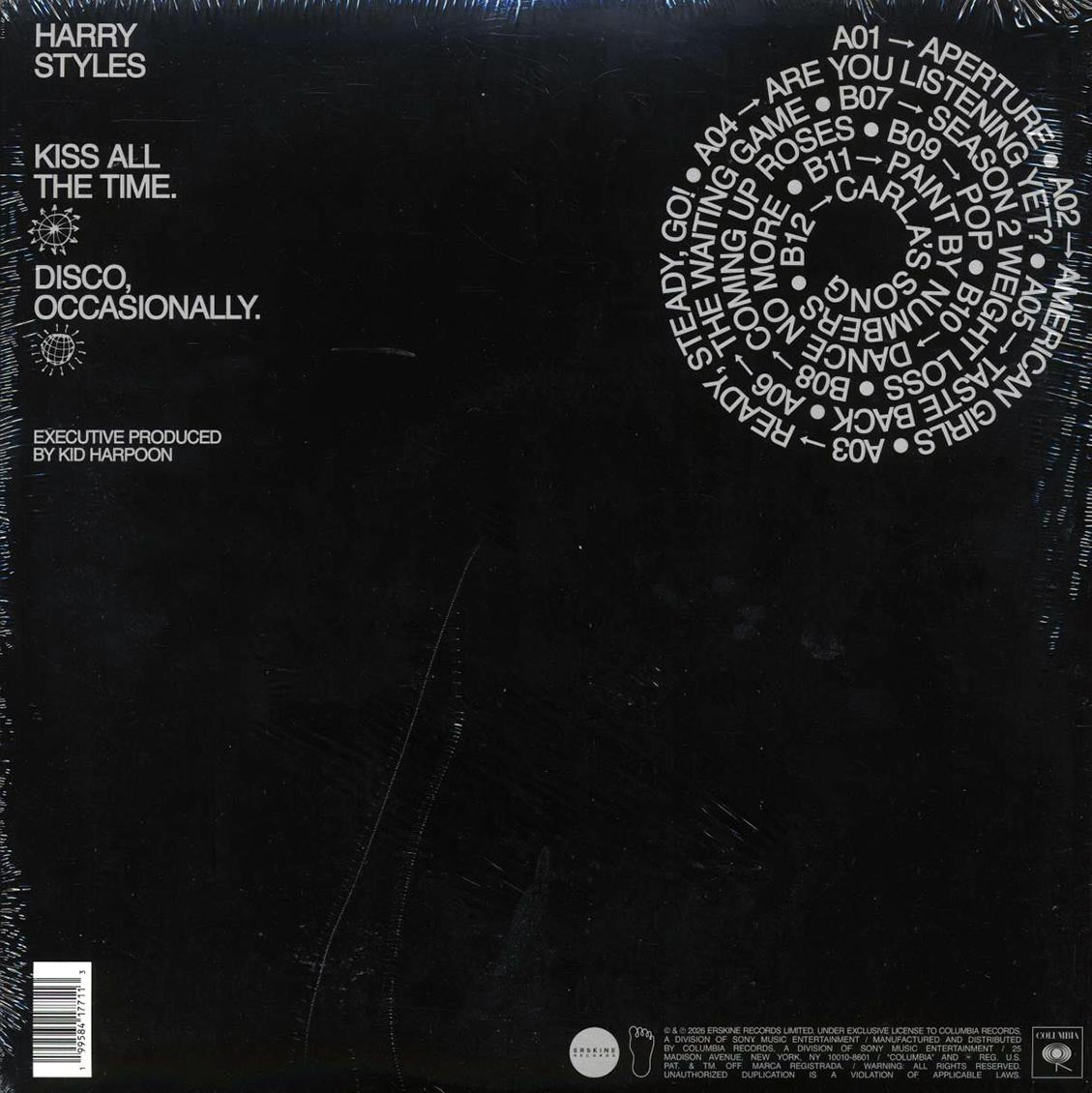 Harry Styles - Kiss All The Time. Disco, Occasionally. - Vinyl LP, LP