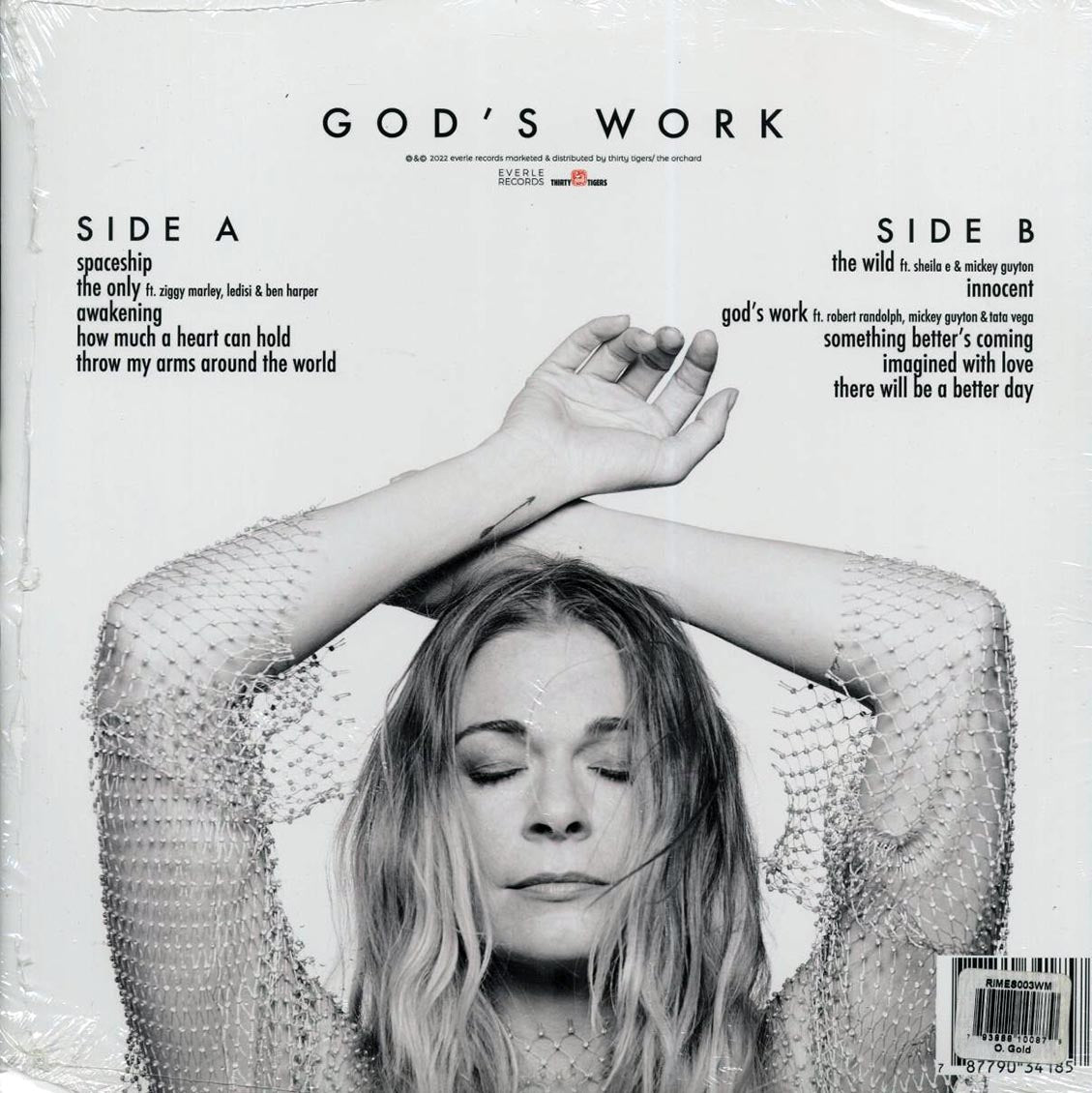 LeAnn Rimes - God's Work (metallic gold vinyl) - Vinyl LP, LP