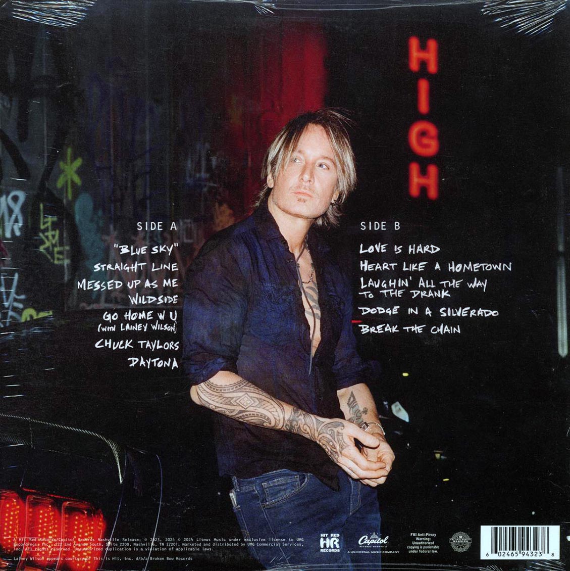 Keith Urban - High (colored vinyl) - Vinyl LP, LP