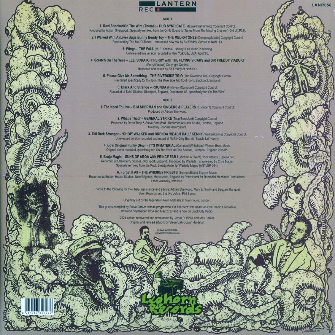 Prince Far I, Dub Syndicate, Lee Perry , The Mel-O-Tones, The Fall, Etc. - Bugs On The Wire (RSD 2025) (ltd. ed.) (remastered) - Vinyl LP, LP
