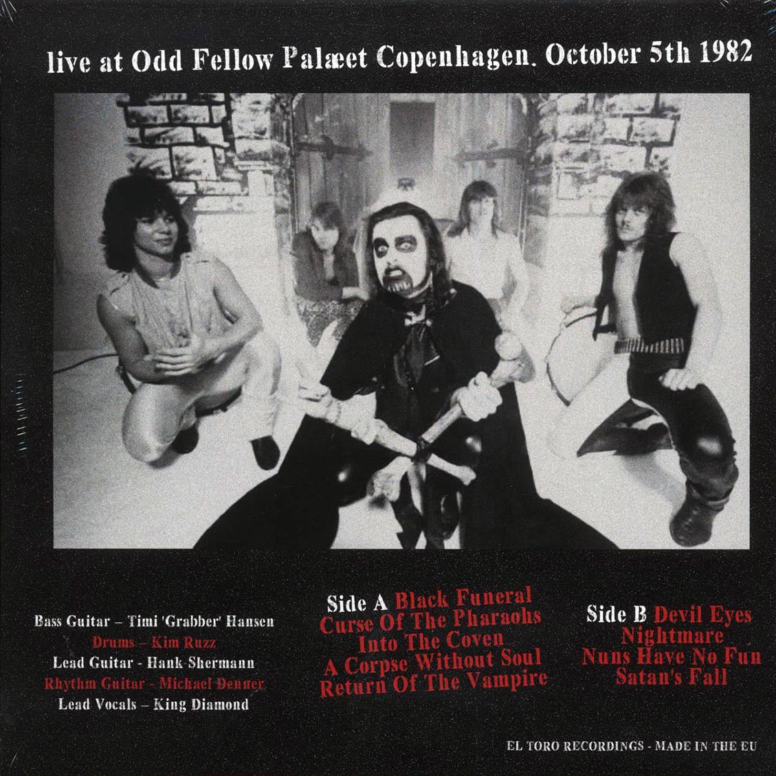 Mercyful Fate - Raise Your Hands And Do The Sign: Live At Odd Fellow Palaeet, Copenhagen, October 5th 1982 (red vinyl) - Vinyl LP, LP