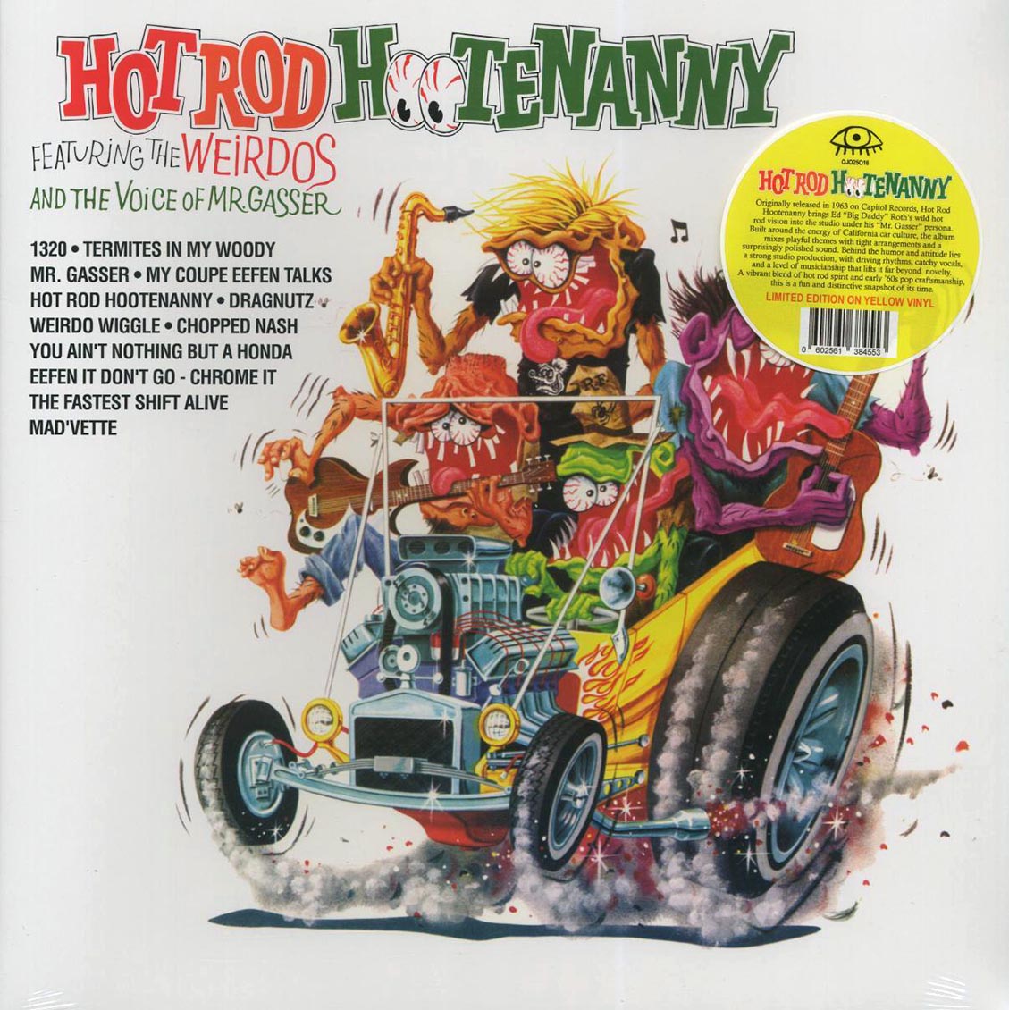Mr. Gasser & The Weirdos - Hot Rod Hootenanny - Vinyl LP
