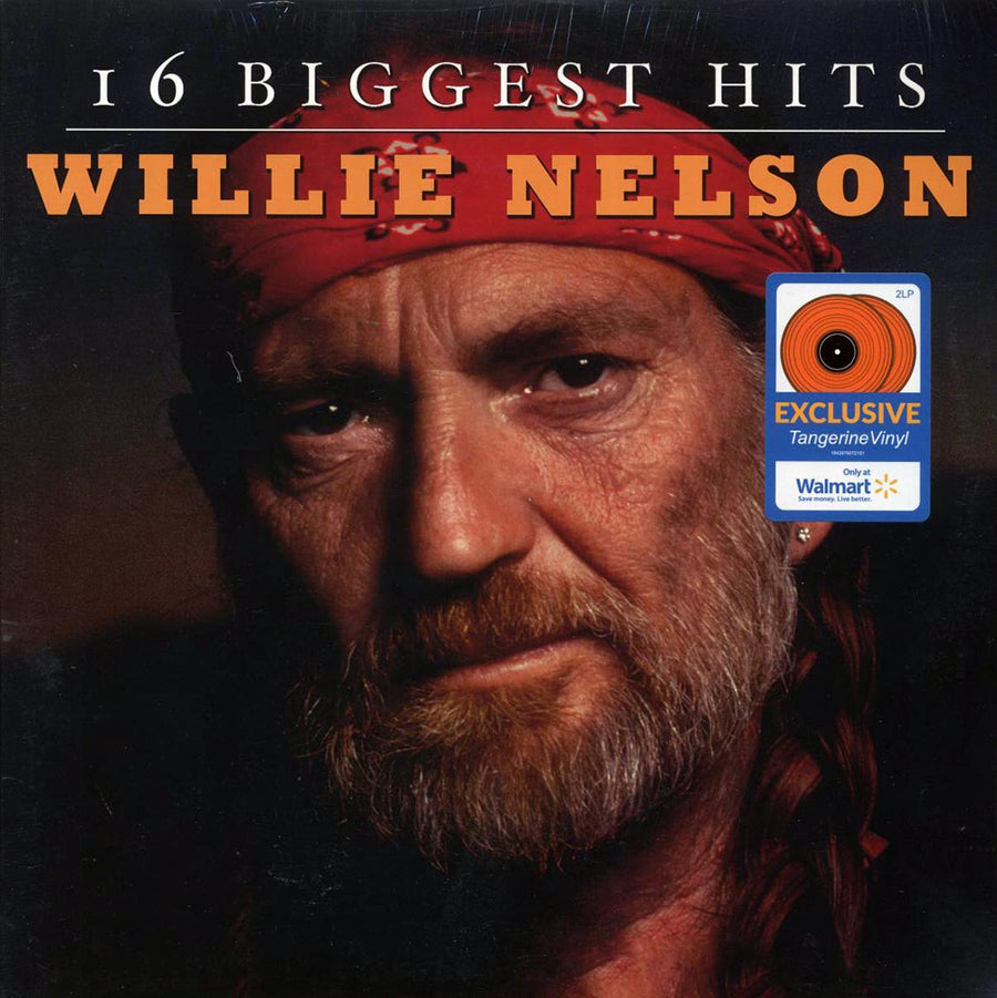 Willie Nelson - 16 Biggest Hits (2xLP) (tangerine vinyl) - Vinyl LP, LP